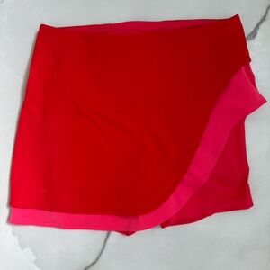 Lululemon Athletica Bright Red Skirt